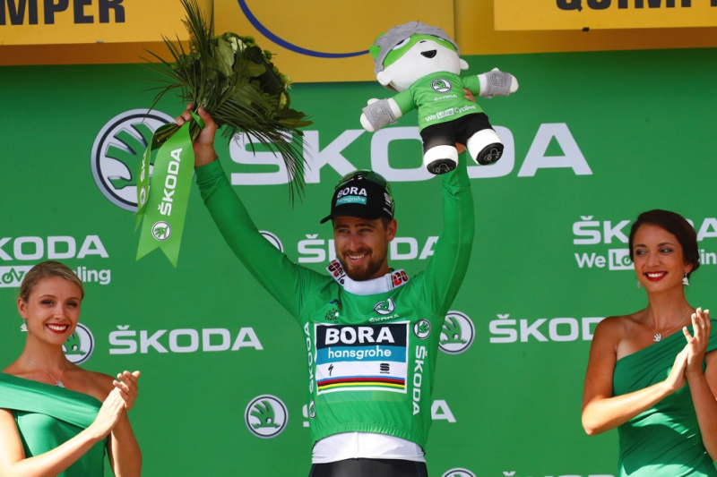 20180711  Peter Sagan in Green
