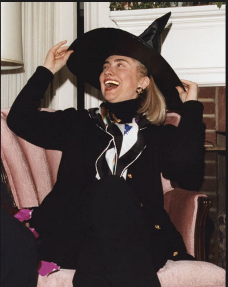 Hillary Clinton as Witch