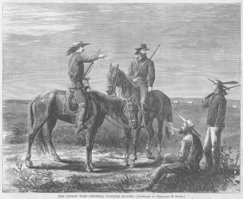 The Indian War--General Custer's Scouts
