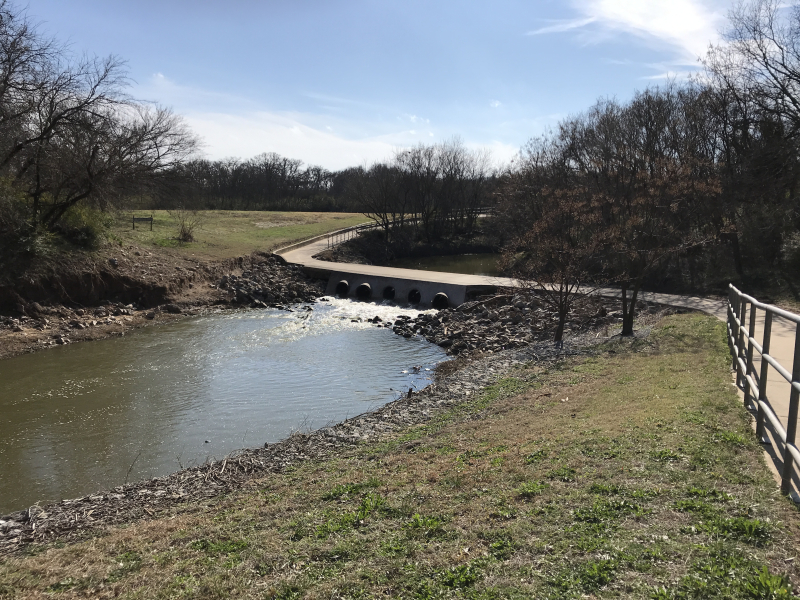 20190118  Village Creek Spillway