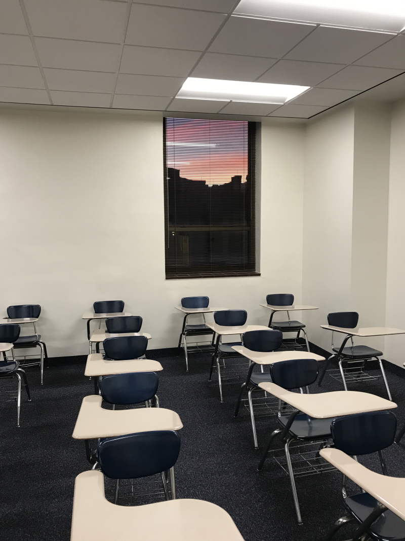 20190117  Sunrise from Classroom