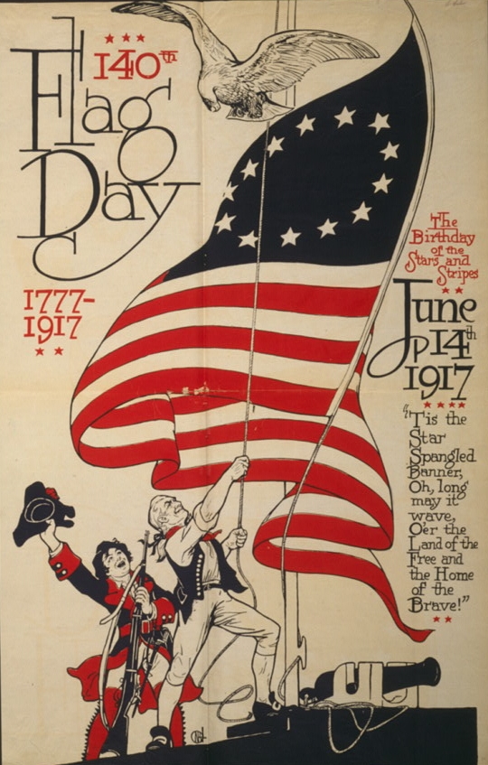 US_Flag_Day_poster_1917 US_Flag_Day_poster_1917