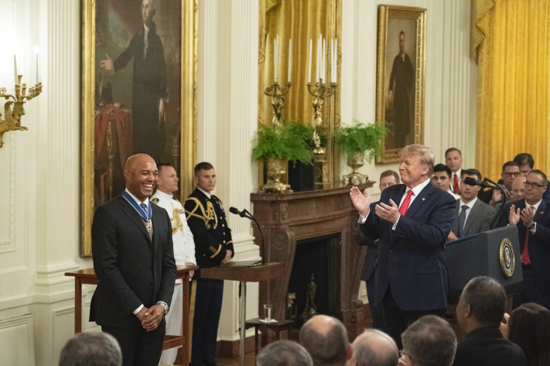 20190916  Mariano Rivera at White House