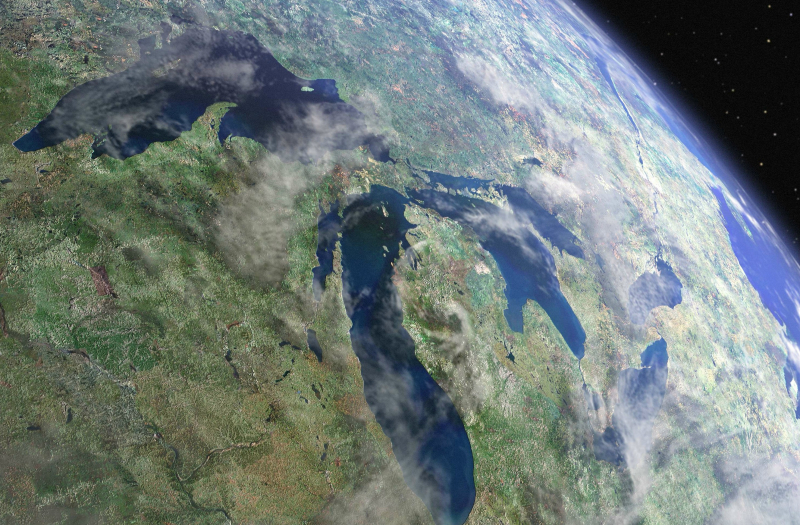 Michigan from Space