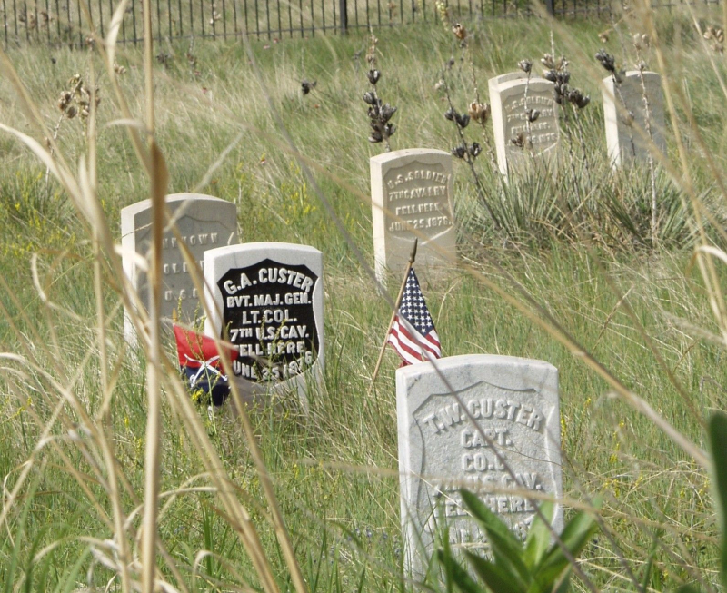 Little Bighorn Battlefield Grave Markers Little Bighorn Battlefield Grave Markers