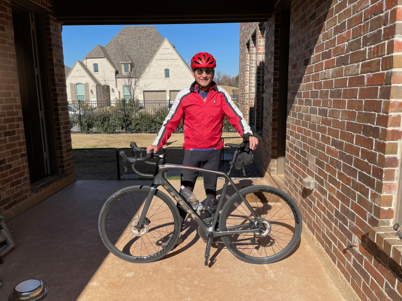 20220122  Keith with His New Trek Emonda (2)
