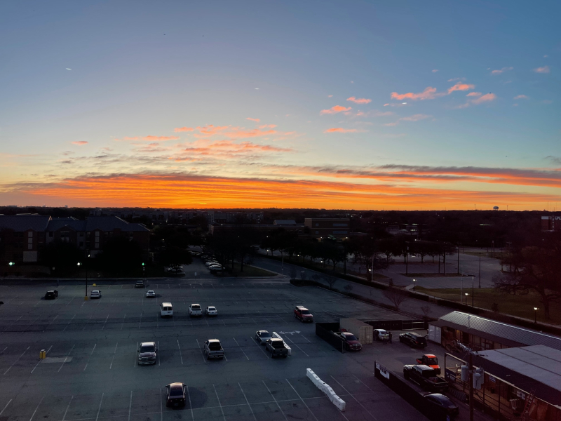 20230228  Sunrise from Campus