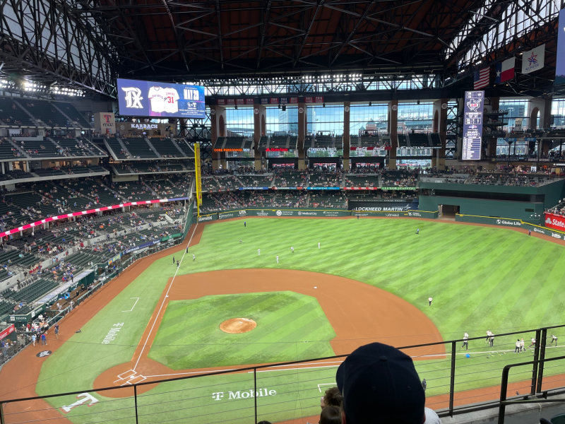20230519 View from My Seat at Globe Life Field 20230519 View from My Seat at Globe Life Field